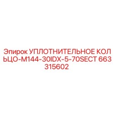 663315602 УПЛОТНИТЕЛЬНОЕ КОЛЬЦО-M144-30IDX-5-70SECT Epiroc
