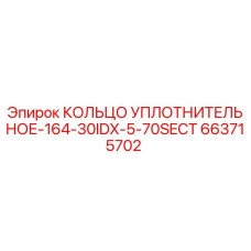 663715702 КОЛЬЦО УПЛОТНИТЕЛЬНОЕ-164-30IDX-5-70SECT Epiroc