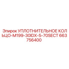 663756400 УПЛОТНИТЕЛЬНОЕ КОЛЬЦО-M199-30IDX-5-70SECT Epiroc