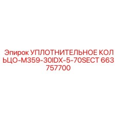 663757700 УПЛОТНИТЕЛЬНОЕ КОЛЬЦО-M359-30IDX-5-70SECT Epiroc