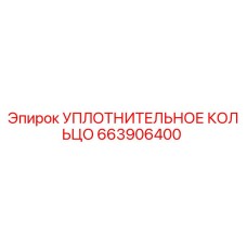 663906400 УПЛОТНИТЕЛЬНОЕ КОЛЬЦО Epiroc