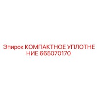 665070170 КОМПАКТНОЕ УПЛОТНЕНИЕ Epiroc
