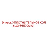 665700101 УПЛОТНИТЕЛЬНОЕ КОЛЬЦО Epiroc