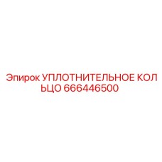 666446500 УПЛОТНИТЕЛЬНОЕ КОЛЬЦО Epiroc
