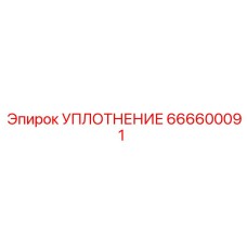 666600091 УПЛОТНЕНИЕ Epiroc
