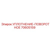 70605159 УПЛОТНЕНИЕ-ПОВОРОТНОЕ Epiroc