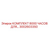 3002603350 КОМПЛЕКТ 8000 ЧАСОВ ДЛЯ... Epiroc