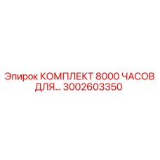 3002603350 КОМПЛЕКТ 8000 ЧАСОВ ДЛЯ... Epiroc