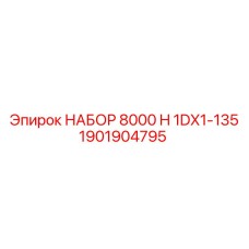1901904795 НАБОР 8000 H 1DX1-135 Эпирок