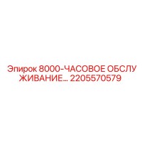 2205570579 8000-ЧАСОВОЕ ОБСЛУЖИВАНИЕ Epiroc