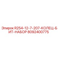 8092400775 R254-12-7-207-КОЛЕЦ-БИТ-НАБОР Epiroc