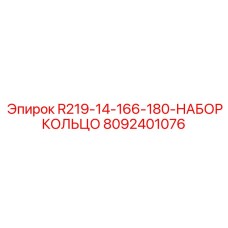 8092401076 R219-14-166-180-НАБОР КОЛЬЦО Epiroc