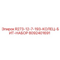 8092401691 R273-12-7-193-КОЛЕЦ-БИТ-НАБОР Epiroc