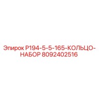8092402516 P194-5-5-165-КОЛЬЦО-НАБОР Epiroc