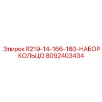 8092403434 R219-14-166-180-НАБОР КОЛЬЦО Epiroc