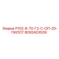 8092403539 Р102-8-70-Г2-С-ОП-20-ПИЛОТ Epiroc