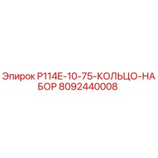 8092440008 P114E-10-75-КОЛЬЦО-НАБОР Epiroc