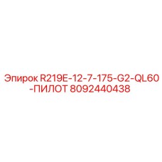 8092440438 R219E-12-7-175-G2-QL60-ПИЛОТ Epiroc