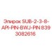 8393082616 SUB-2-3-8-API-PIN-BWJ-PIN Epiroc