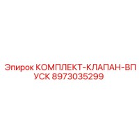 8973035299 КОМПЛЕКТ-КЛАПАН-ВПУСК Epiroc