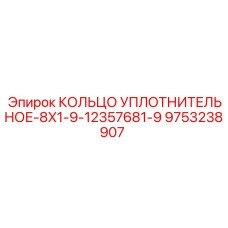 9753238907 КОЛЬЦО УПЛОТНИТЕЛЬНОЕ-8X1-9-12357681-9 Epiroc