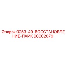 90002079 9253-49-ВОССТАНОВЛЕНИЕ-ПАЙК Epiroc