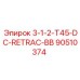 90510374 3-1-2-T45-DC-RETRAC-BB Epiroc