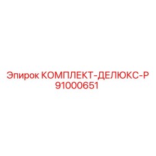 91000651 КОМПЛЕКТ-ДЕЛЮКС-Р Epiroc