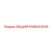 9106022039 ОБЩИЙ Epiroc