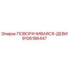 9106186447 ПОВОРАЧИВАЯСЯ-ДЕВИ Epiroc
