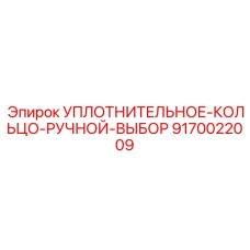 9170022009 УПЛОТНИТЕЛЬНОЕ-КОЛЬЦО-РУЧНОЙ-ВЫБОР Epiroc