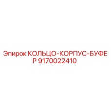 9170022410 КОЛЬЦО-КОРПУС-БУФЕР Epiroc
