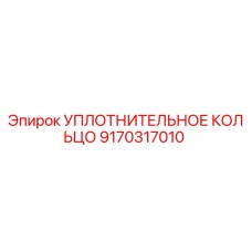 9170317010 УПЛОТНИТЕЛЬНОЕ КОЛЬЦО Epiroc