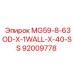 92009778 MG59-8-63OD-X-1WALL-X-40-SS Epiroc