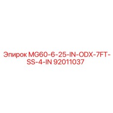 92011037 MG60-6-25-IN-ODX-7FT-SS-4-IN Epiroc