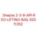 92011352 2-3-8-API-REG-LIFTING-BAIL Epiroc