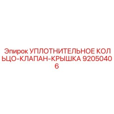 92050406 УПЛОТНИТЕЛЬНОЕ КОЛЬЦО-КЛАПАН-КРЫШКА Epiroc