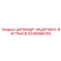 9245996765 ЦИЛИНДР-ЗАДЕРЖКА-8-6776ACB Epiroc