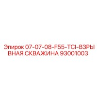 93001003 07-07-08-F55-TCI-ВЗРЫВНАЯ СКВАЖИНА Epiroc