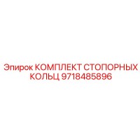 9718485896 КОМПЛЕКТ СТОПОРНЫХ КОЛЬЦ Epiroc