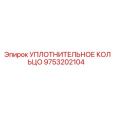 9753202104 УПЛОТНИТЕЛЬНОЕ КОЛЬЦО Epiroc