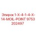 9753202497 1-X-4-1-4-X-14-MOIL-POINT Epiroc