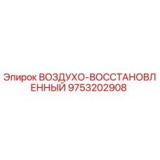 9753202908 ВОЗДУХО-ВОССТАНОВЛЕННЫЙ Epiroc