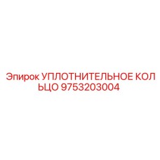 9753203004 УПЛОТНИТЕЛЬНОЕ КОЛЬЦО Epiroc