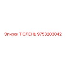 9753203042 ТЮЛЕНЬ Epiroc