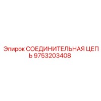 9753203408 СОЕДИНИТЕЛЬНАЯ ЦЕПЬ Эпирок