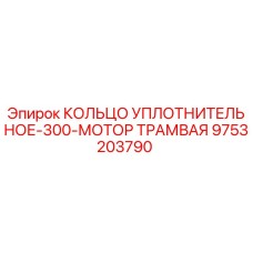 9753203790 КОЛЬЦО УПЛОТНИТЕЛЬНОЕ-300-МОТОР ТРАМВАЯ Epiroc