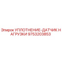 9753203853 УПЛОТНЕНИЕ-ДАТЧИК НАГРУЗКИ Epiroc
