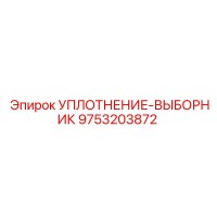 9753203872 УПЛОТНЕНИЕ-ВЫБОРНИК Epiroc