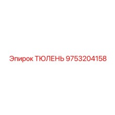 9753204158 ТЮЛЕНЬ Epiroc